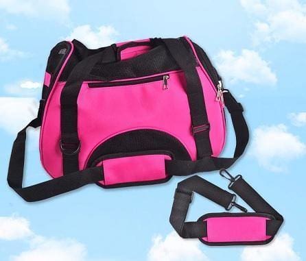 Tote Dog Carrier - Hot Pink
