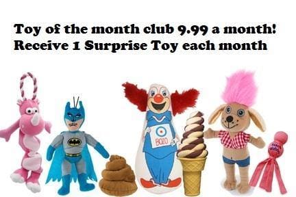 Dog Toy Of the Month
