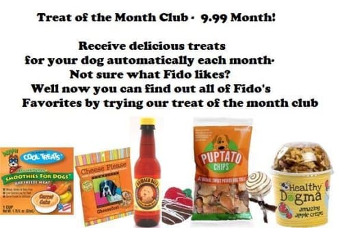 Dog Treats Of the Month