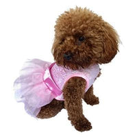 Thumbnail for Zsa Pink Fufu Tutu Dog Dress