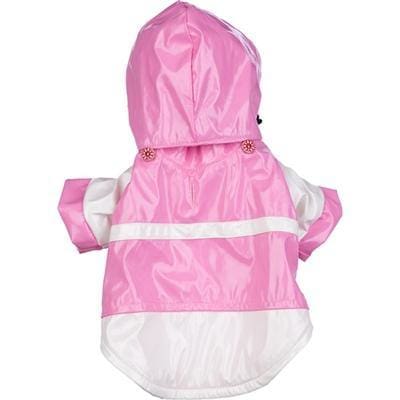 Two-Tone Pvc Dog Raincoat