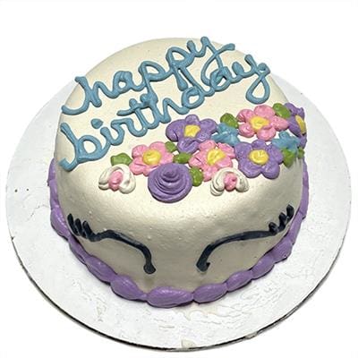 Unicorn Dog Birthday Cake