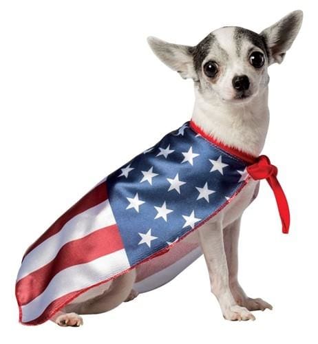 USA Flag Pet Cape