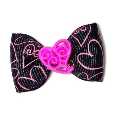 Valentine Filigree Dog Hair Bow