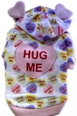 Valentine Dog Hoodie