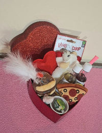 Thumbnail for Valentines Day Cat Gift Basket