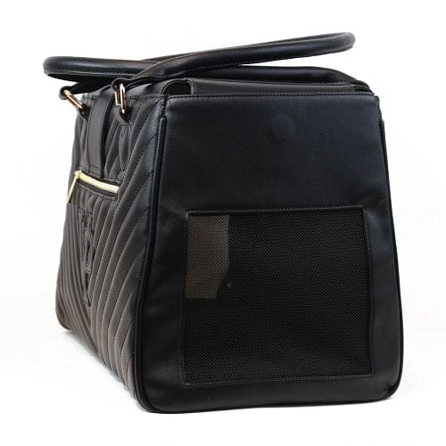 Vanderpump Monogram Pet Carrier