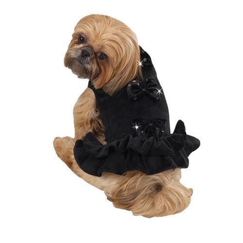 Velouria Bow Dog Dress