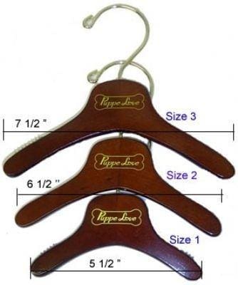 Wood Pet Apparel Hanger