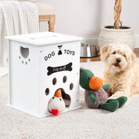 Thumbnail for Wooden Dog Toy Storage Box
