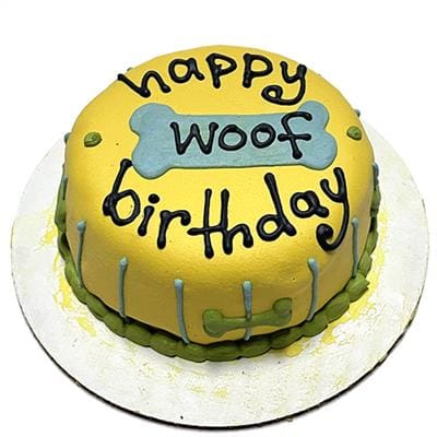 Woof Birthday Cake