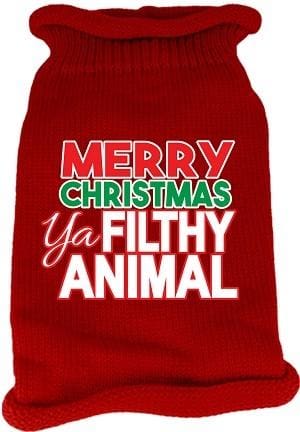 Ya Filthy Animal Knit Dog Sweater