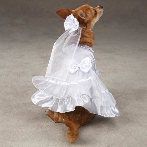 dog wedding dress Sparkly Sequin Dog Tutu Dress