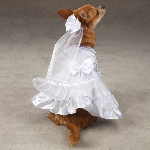 Yappily Ever After Dog Wedding Dress