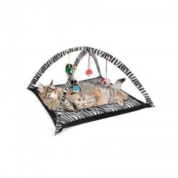 Zebra Cat Mat